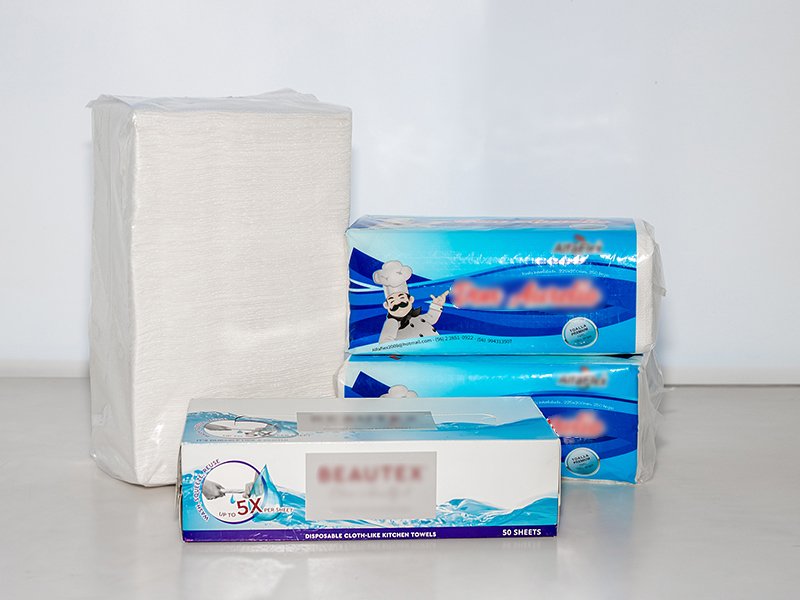 extractable kitchen tissue
