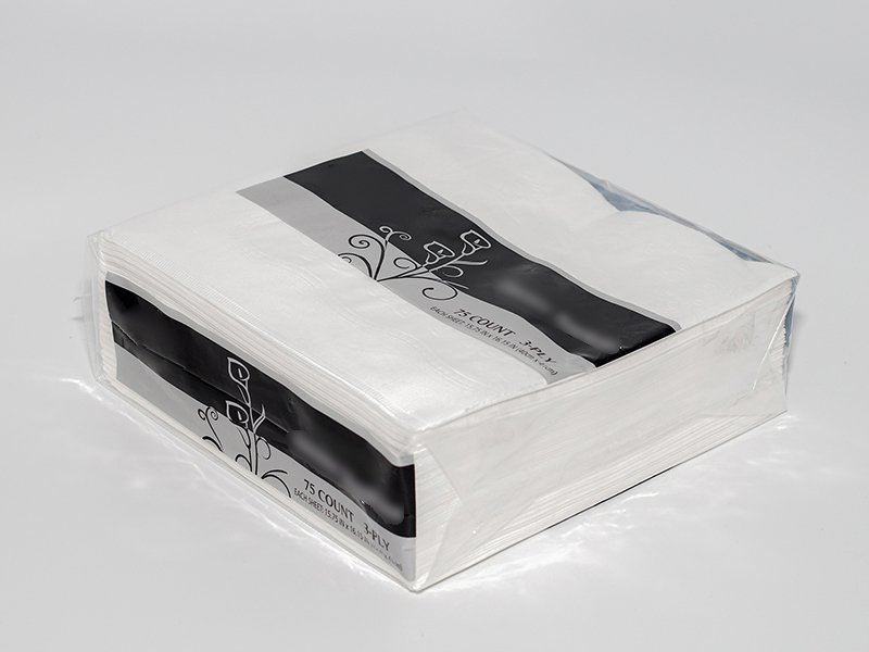 100% virgin wood pulp premium dinner napkin 13gsm 3ply size40x41cm 75pcs