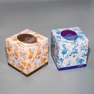 colorful facial tissue